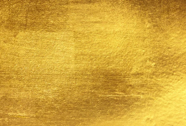 Textura zlaté fólie lesklé žluté listy Royalty Free Stock Obrázky