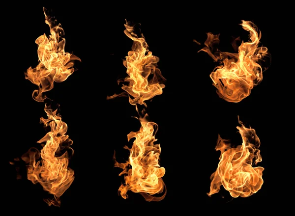 火焰热火 — 图库照片