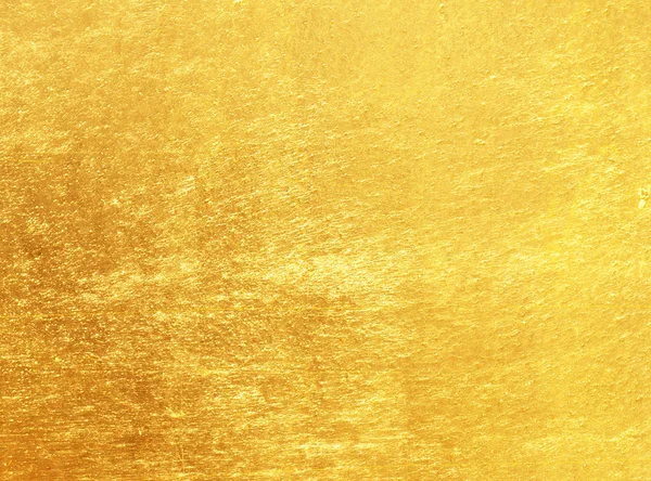 Shiny yellow leaf gold foil — Stock Photo, Image