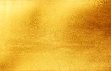 Parlak sarı yaprak altın folyo