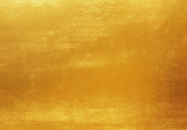 Parlak sarı yaprak altın folyo