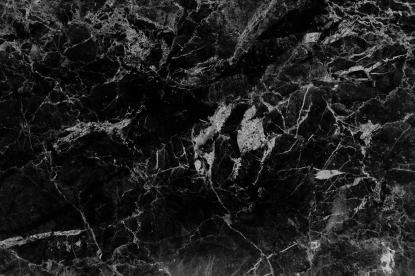 Black marble texture background — Stock Photo, Image