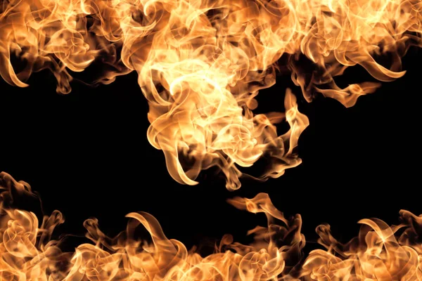 Flame heat fire abstract background — Stock Photo, Image