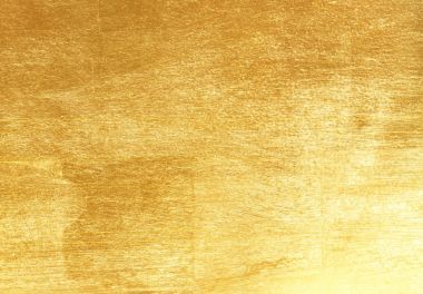 Parlak sarı yaprak altın folyo doku
