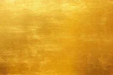 Parlak sarı yaprak altın folyo