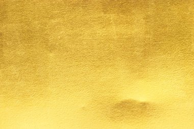 Parlak sarı yaprak altın folyo