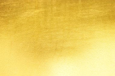 Parlak sarı yaprak altın folyo