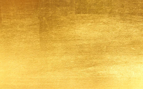 Texture brillante feuille jaune feuille d'or — Photo