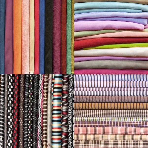 Colorful fabric. Royalty Free Stock Images