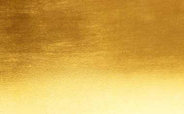 Parlak sarı yaprak altın folyo doku