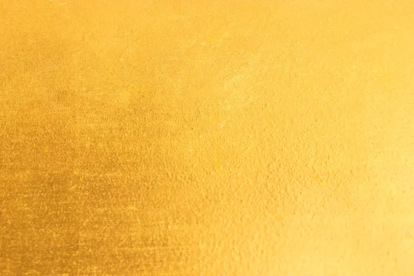 Shiny yellow leaf gold foil texture — Stock Photo, Image