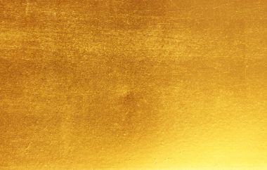 Parlak sarı yaprak altın folyo doku
