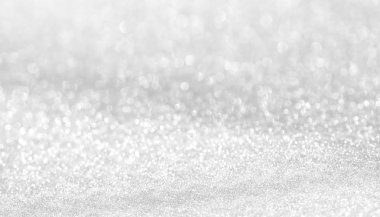 Beyaz Bokeh daireler soyut 