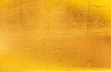 Parlak sarı yaprak altın folyo doku