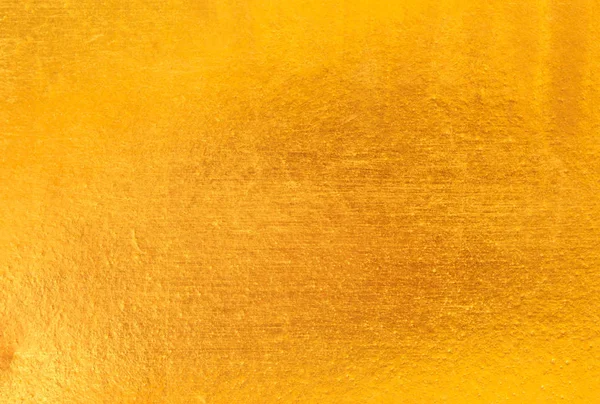 光沢のある黄色葉金箔テクスチャ — ストック写真