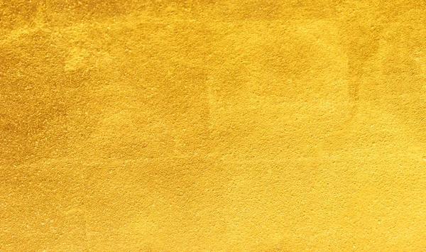 Glänzende gelbe Blattgold-Folie Textur — Stockfoto