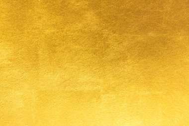 Parlak sarı yaprak altın folyo doku