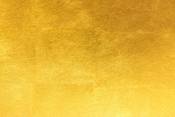 Brillante foglia giallo oro lamina texture — Foto Stock