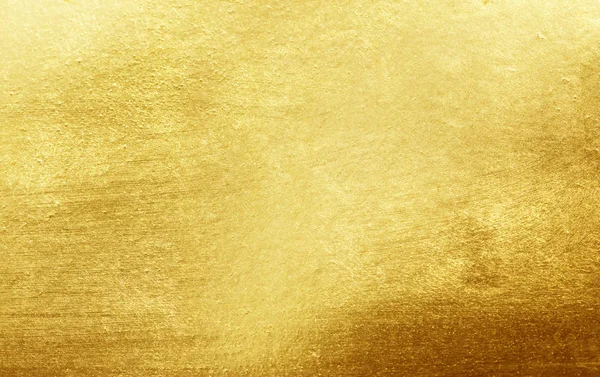 Texture brillante feuille jaune feuille d'or — Photo