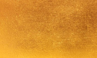 Parlak sarı yaprak altın folyo doku