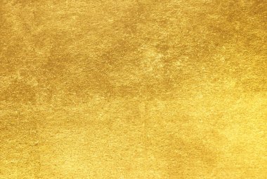 Parlak sarı yaprak altın folyo doku