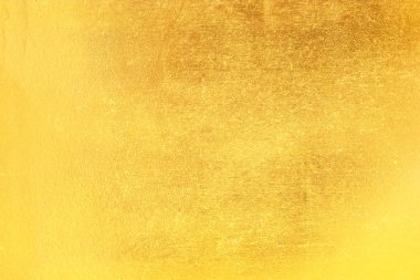 Parlak sarı yaprak altın folyo doku