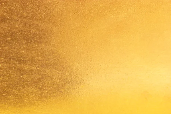 Shiny yellow leaf gold foil texture — Stock Photo, Image