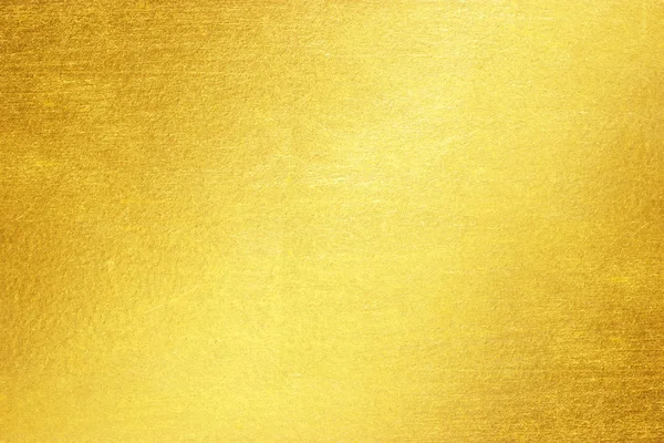 Gold polished metal steel texture — Stock Photo, Image