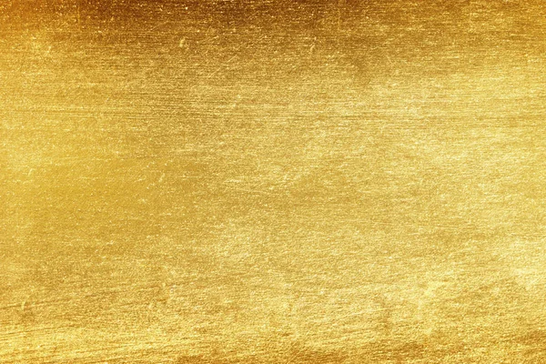 Gold polished metal steel texture — Stock Photo, Image