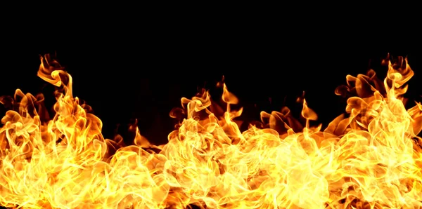 alevler siyah arkaplanda