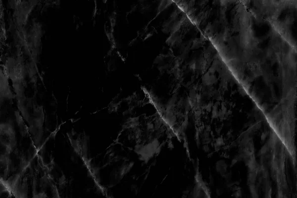 Zwarte Marmeren Patroon Textuur Voor Achtergrond Textuur — Stockfoto