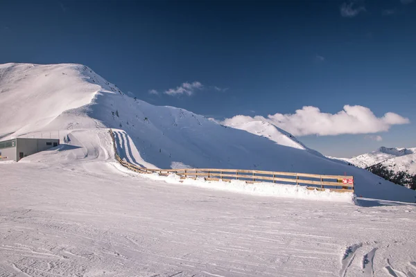 Inverno Nevado Alpes Austríacos — Fotografia de Stock