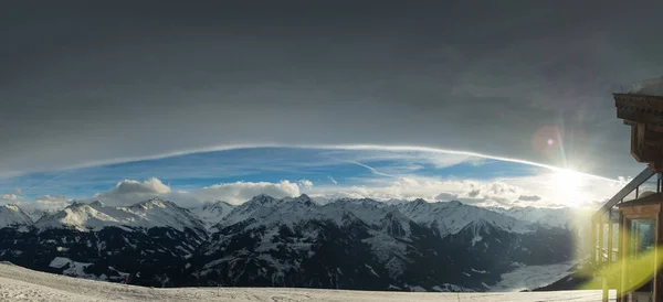 澳大利亚阿尔卑斯山的雪冬 — 图库照片