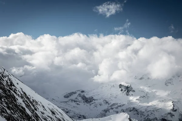 Avusturya Alplerinde Karlı Kış — Stok fotoğraf