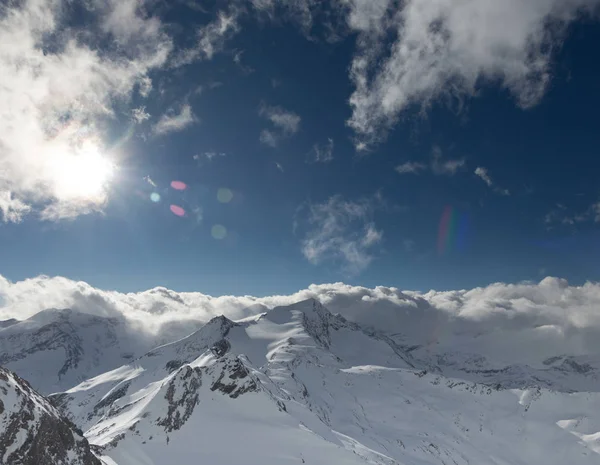 Montanhas Enormes Alpes Austríacos — Fotografia de Stock