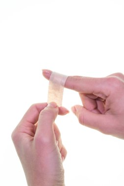 Antibacterial plaster first help pharmacy protection body care different 