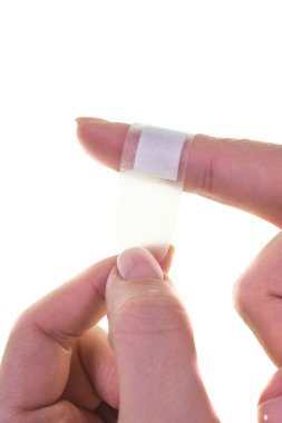 Antibacterial plaster first help pharmacy protection body care different 