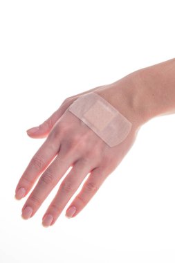 Antibacterial plaster first help pharmacy protection body care different 