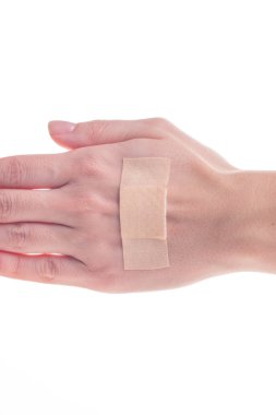 Antibacterial plaster first help pharmacy protection body care different 