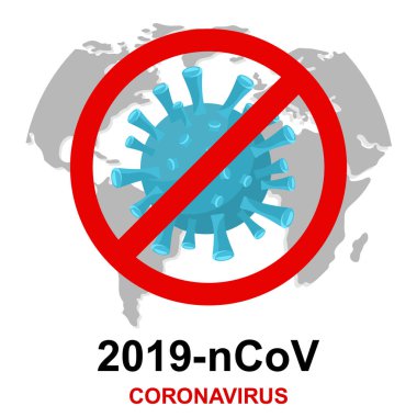 Wuhan coronavirus 2019-nCoV concept. Dangerous chinese nCoV coronavirus. Vector illustration for blog posts, news, articles about 2019-nCoV virus spreading worldwide from Chinese city Wuhan.