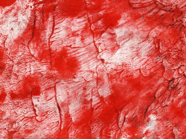 Fond de peinture abstrait taches rouges vives — Photo