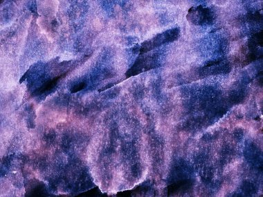 Soyut mavi kış kompozisyonu ile yatay arkaplan