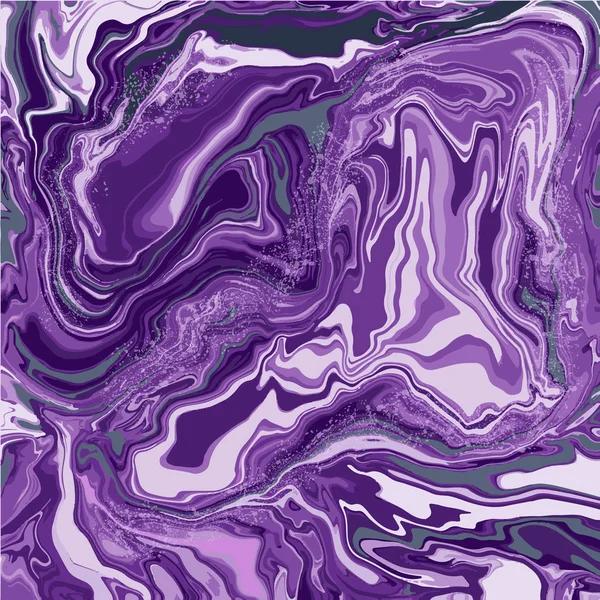 Dark purple marble texture background. — Stock Vector