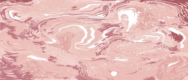 Blush pink swirls luxury background. — Stock Vector