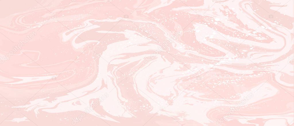 Pastel pink swirls luxury background.