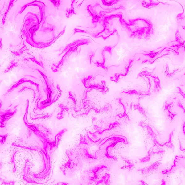 Magenta with white marble swirls modern background. — стокове фото