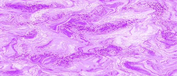 Violett Mit Goldenem Trendigem Hintergrund Und Horizontalem Banner Marmormalerei Für — Stockvektor