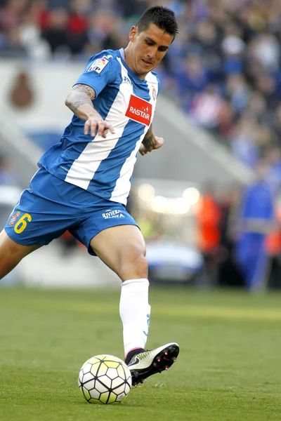Enzo Roco för Rcd Espanyol — Stockfoto