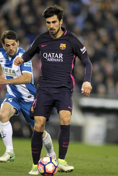 Andre Gomes i Fc Barcelona — Stockfoto