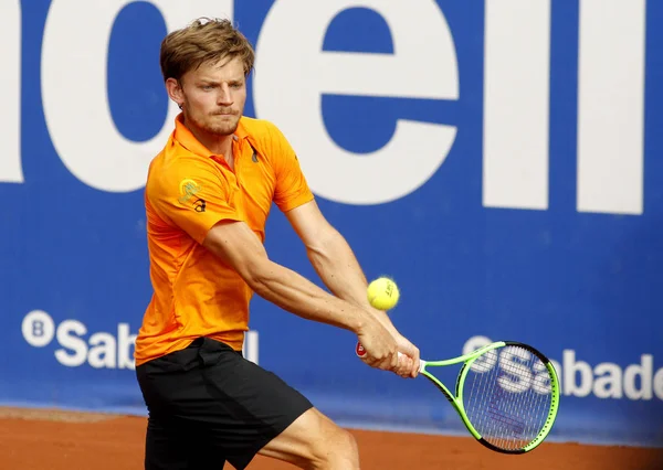 Belgian tennis player David Goffin — Stock Photo, Image